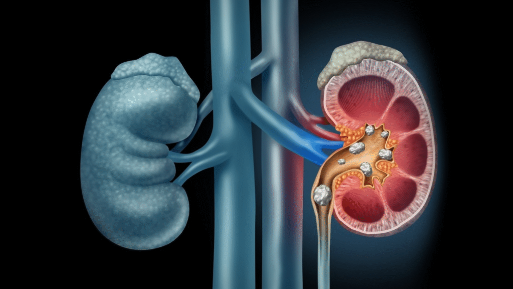 Qual a diferença entre cálculo renal e infecção urinária nos sintomas